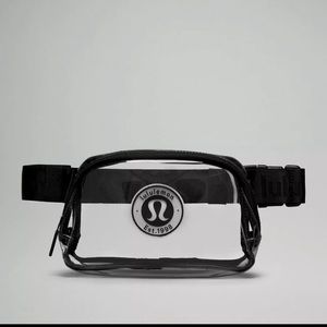 Clear lululemon Belt Bag